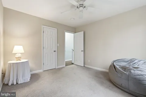 a view of an entryway with hallway