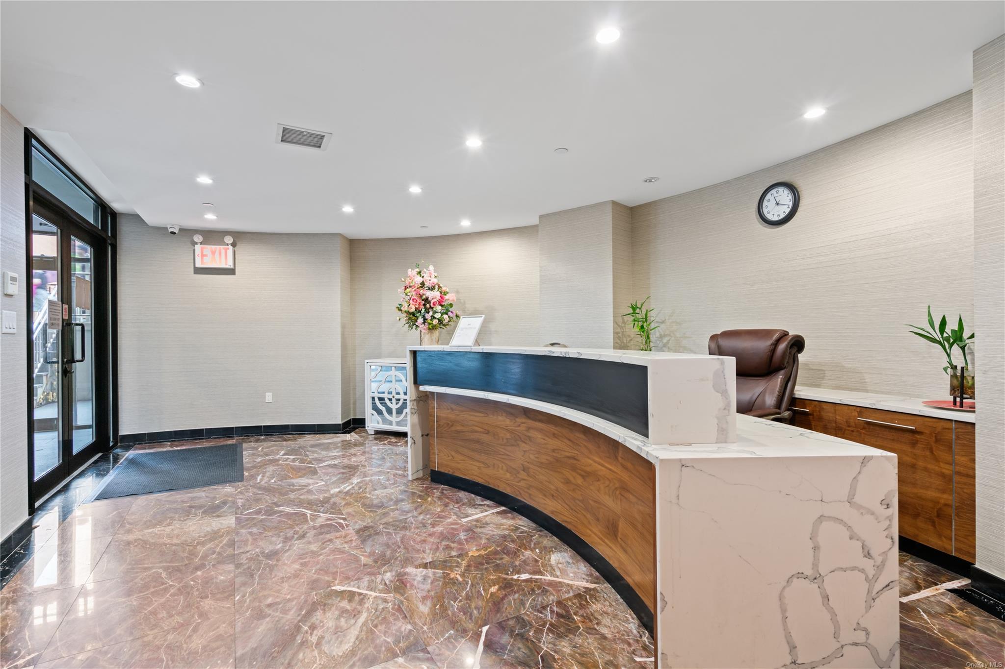 136-46 41st Avenue, Unit 6A Queens, NY 11355 - Photo 4 of 34 Reception featuring french doors