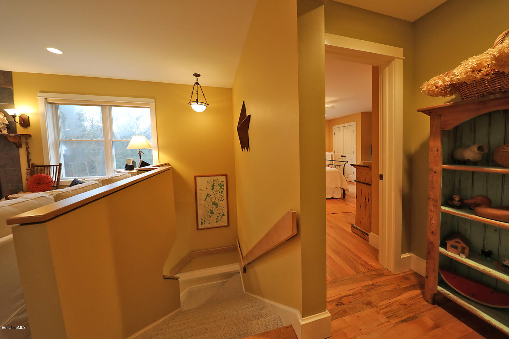 515 Ed Jones Road Otis, MA 01253 - Photo 11 of 21 a view of a hallway with closet