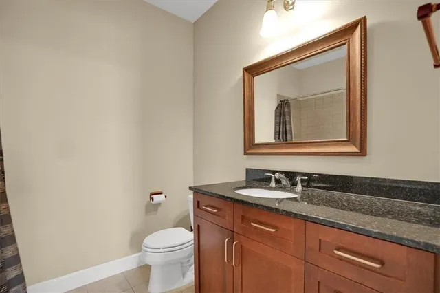 a view of city from a balcony