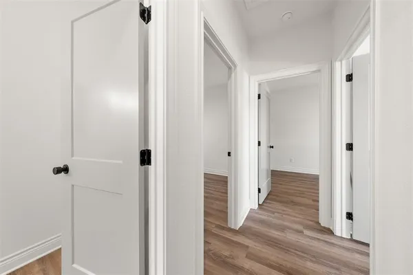 a view of backyard with small cabin