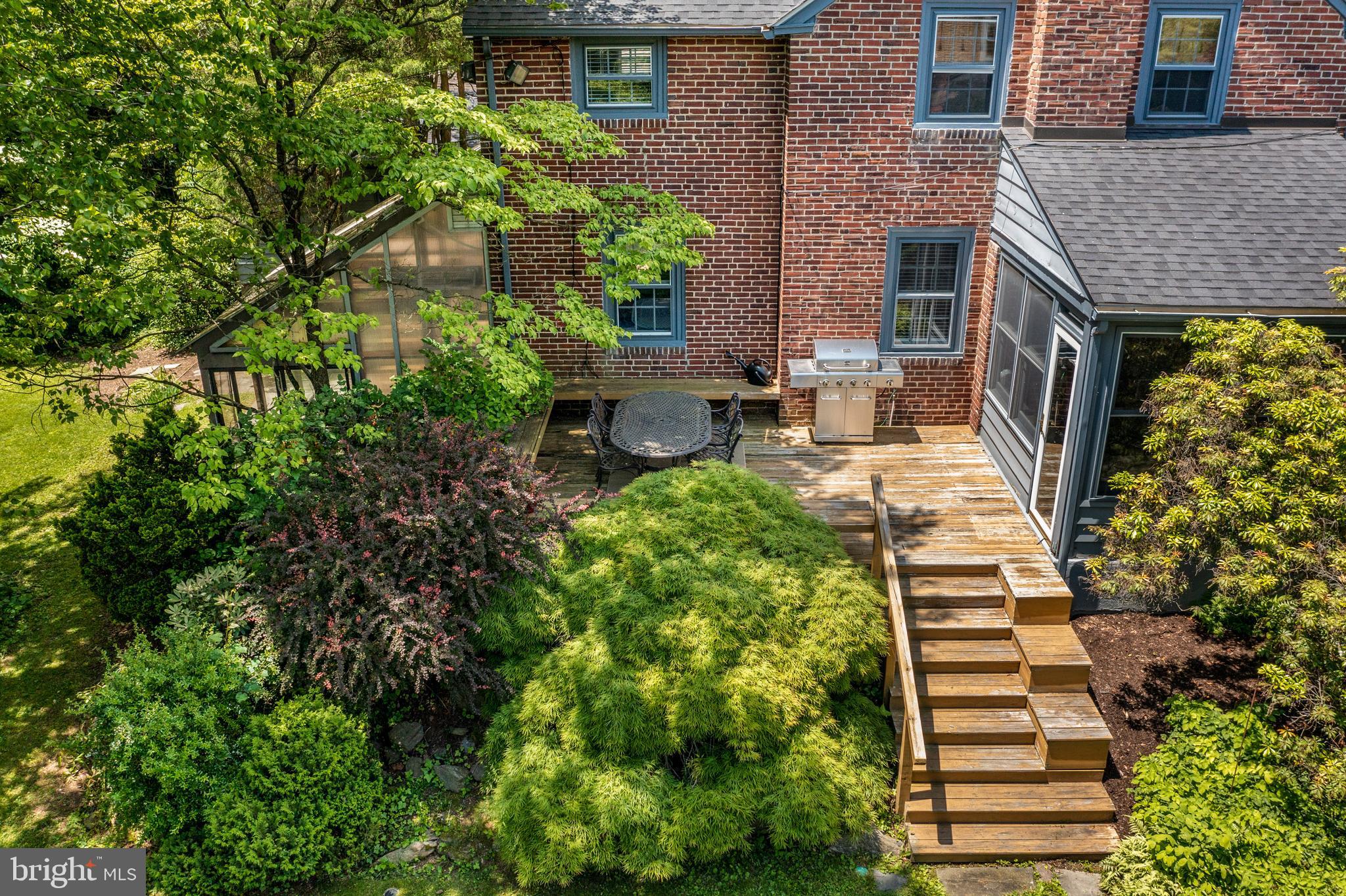 49 Green Valley Road Wallingford, PA 19086 - Photo 27 of 45 Deck Off Sun Room