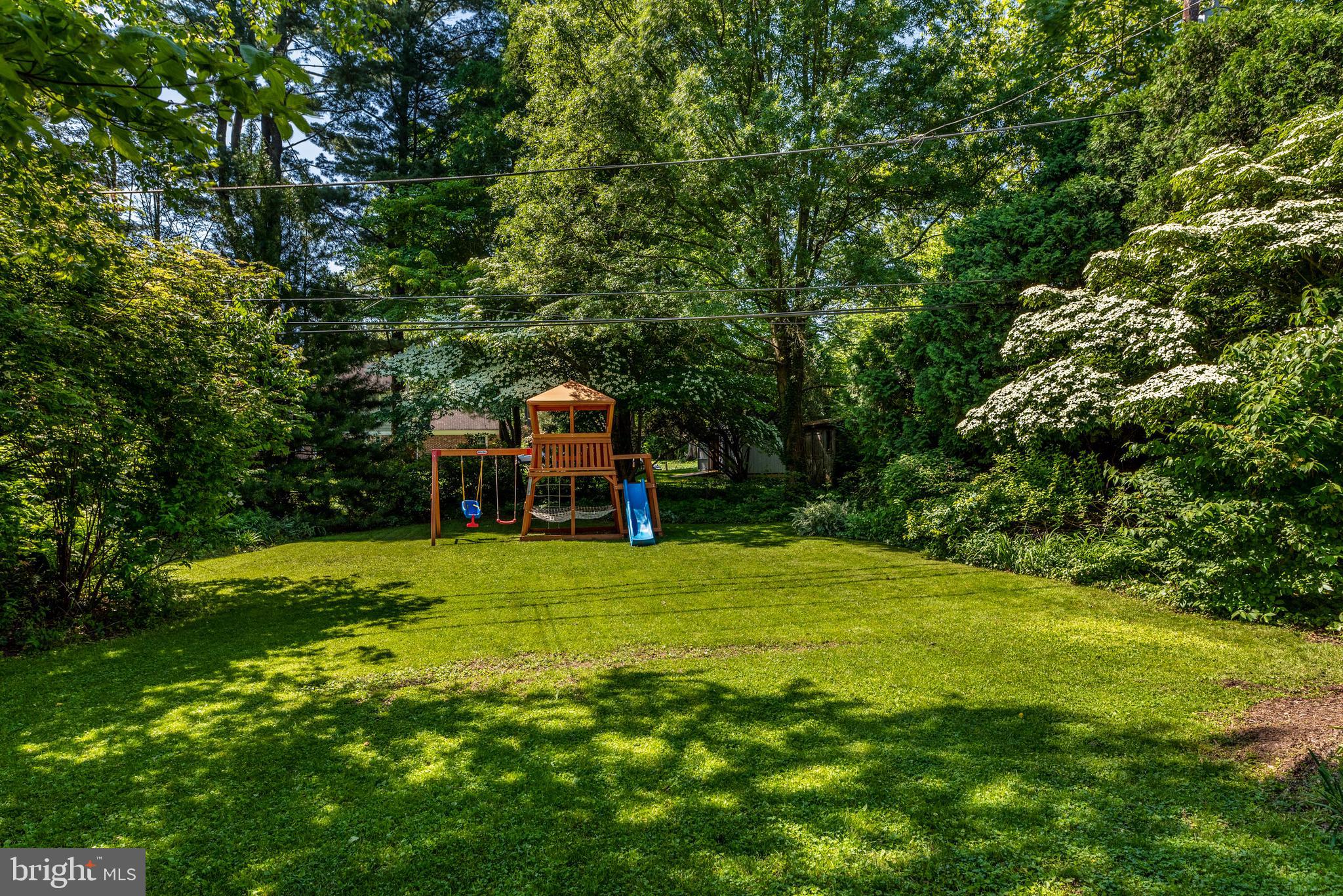 49 Green Valley Road Wallingford, PA 19086 - Photo 33 of 45 Private & Spacious Yard