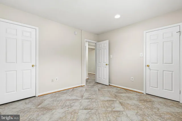 a front view of a house with deck