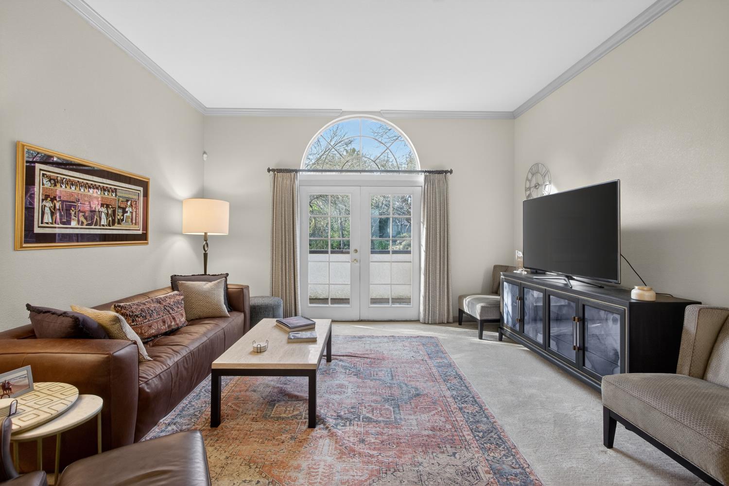 8681 Winding Way Fair Oaks, CA 95628 - Photo 13 of 87 a living room with furniture and a flat screen tv