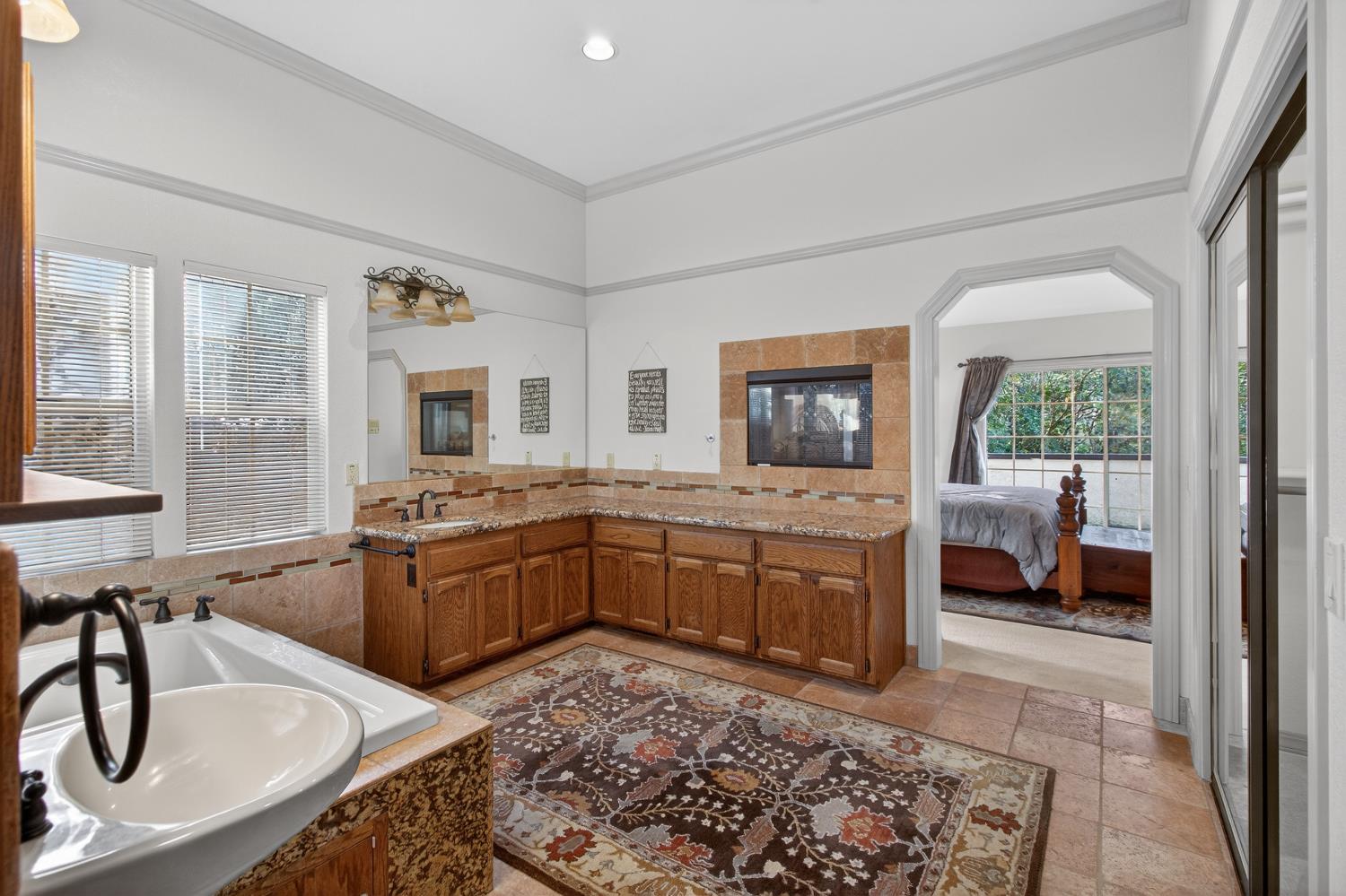 8681 Winding Way Fair Oaks, CA 95628 - Photo 37 of 87 a large kitchen with a sink and living area