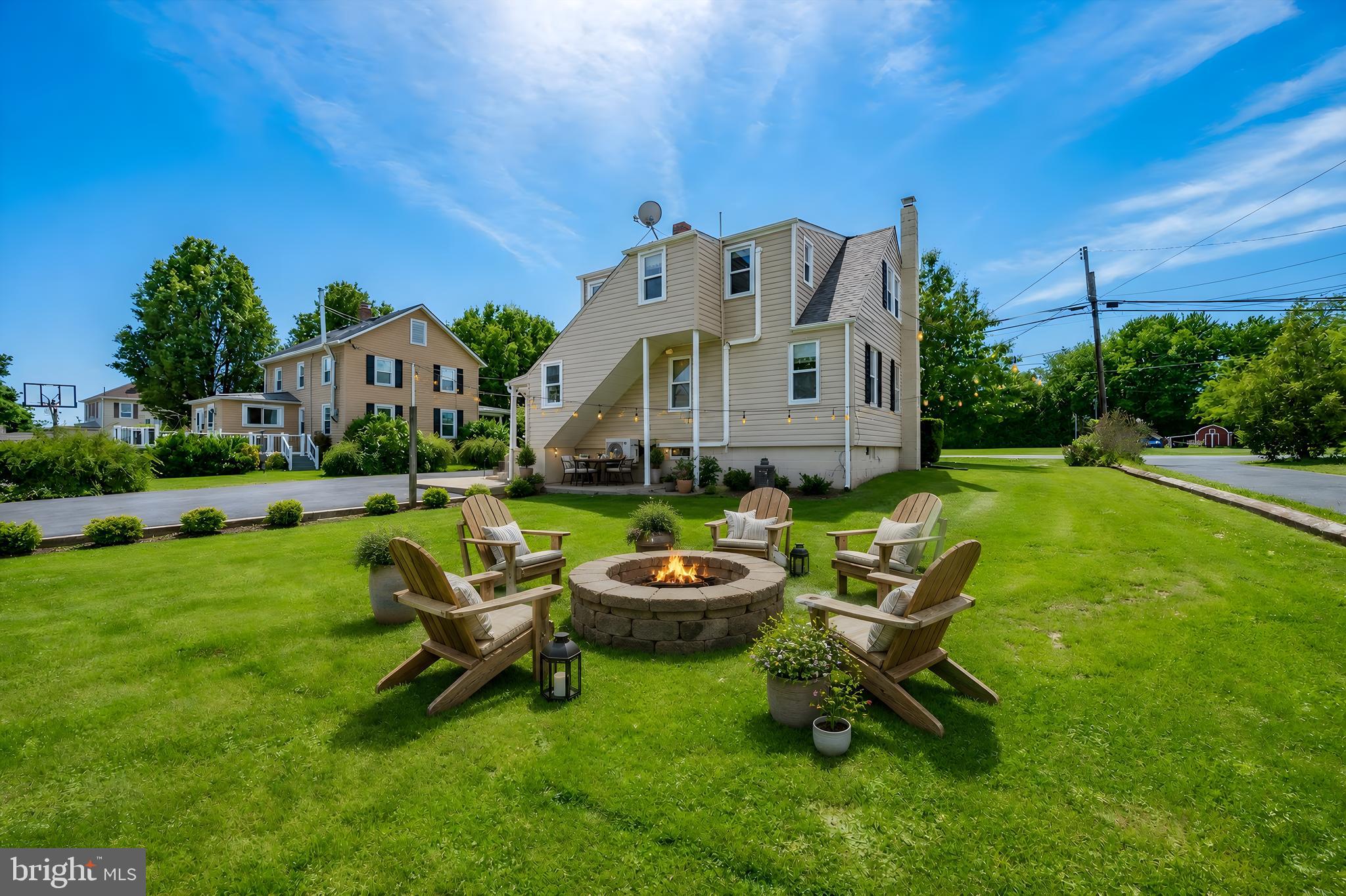 11205 Hessong Bridge Road Thurmont, MD 21788 - Photo 56 of 69 Spacious Back Yard
Virtually Staged Firepit