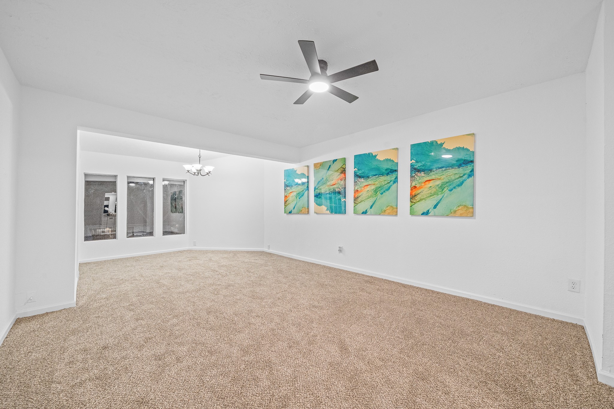 6706 Trigate Drive Houston, TX 77489 - Photo 33 of 40 a view of an empty room with a window