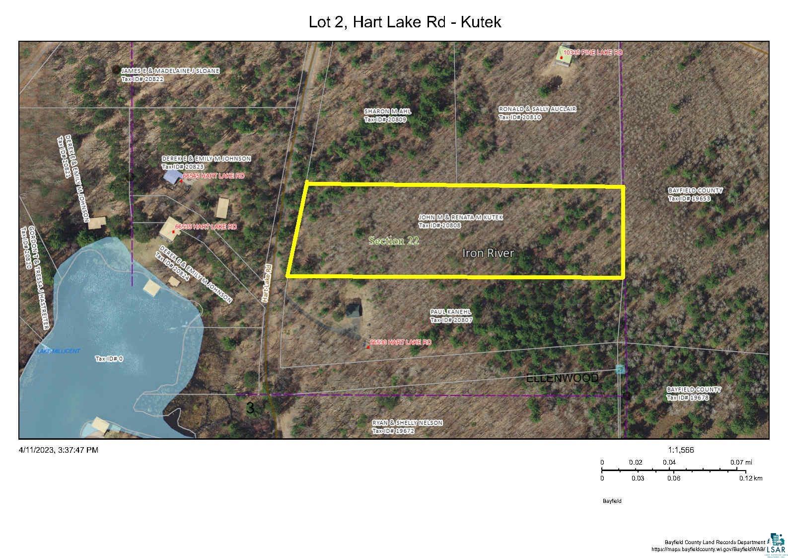 Lot 2 Hart Lake Road Iron River, WI 54847 - Photo 9 of 9 Gallery Image 9