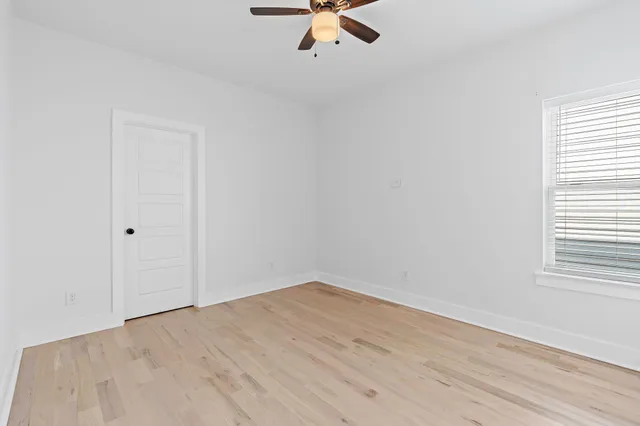 wooden floor in an empty room