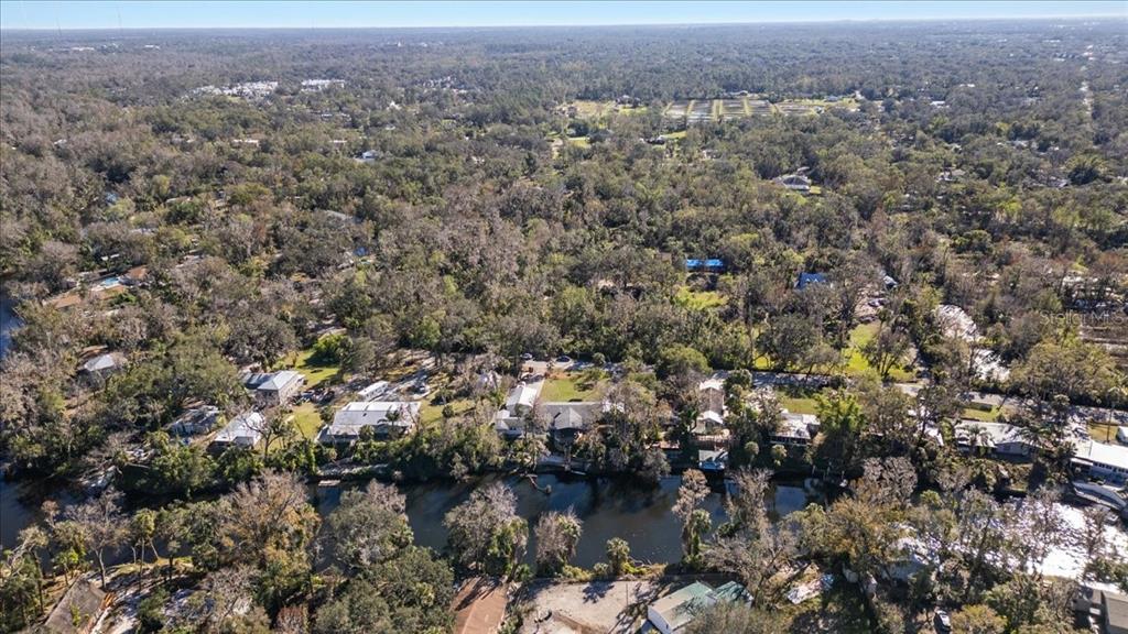 7226 Alafia Ridge Loop Riverview, FL 33569 - Photo 48 of 51 an aerial view of residential house and lake