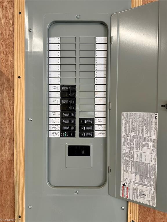 1747 Msn Ext Road, Unit LOT 22 Danbury, NC 27016 - Photo 22 of 39 Electric Panel. Electric Company is Energy United.