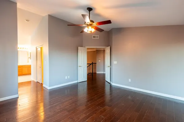 a view of front door