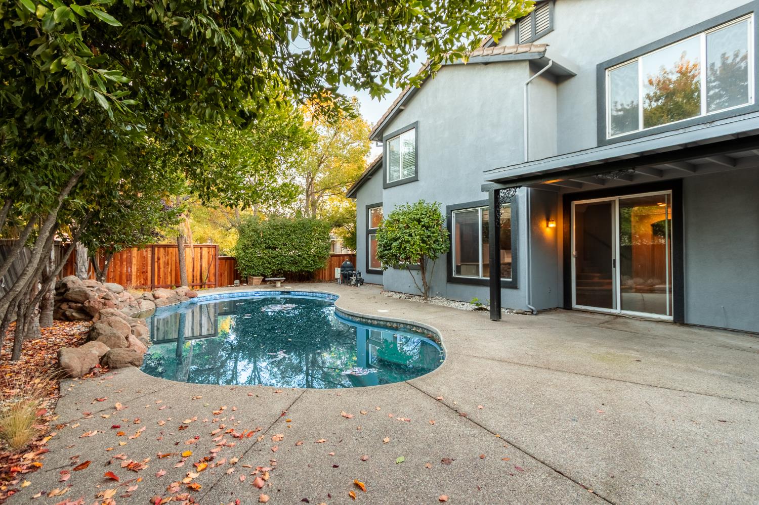 2024 Archer Circle Rocklin, CA 95765 - Photo 28 of 52 a view of a house with a swimming pool