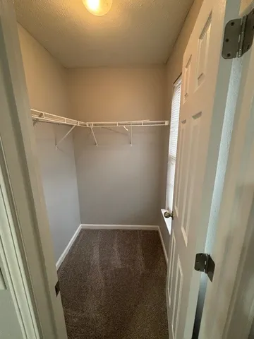 a view of walk in closet