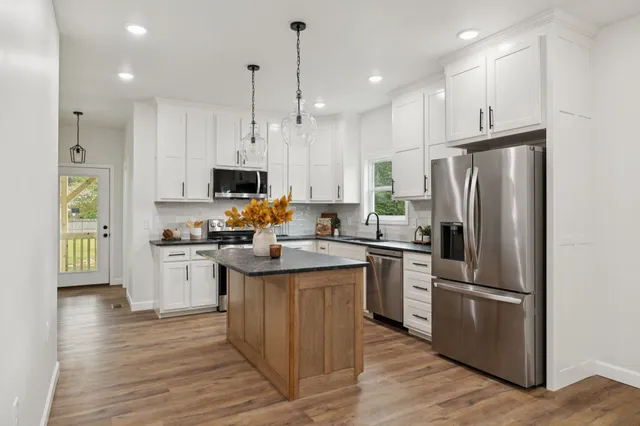 a view of an entryway door