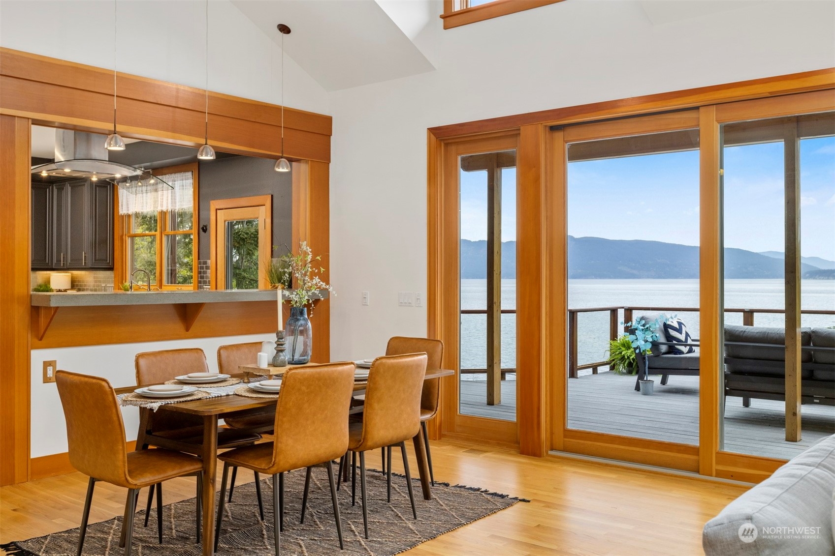 804 Fieldston Road Bellingham, WA 98225 - Photo 11 of 40 a view of a dining room with furniture and window
