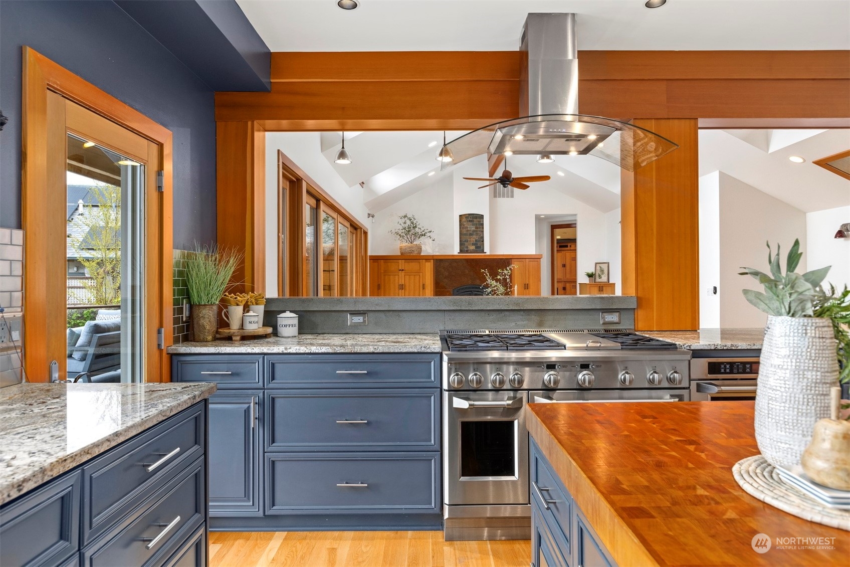 804 Fieldston Road Bellingham, WA 98225 - Photo 14 of 40 a kitchen with stainless steel appliances granite countertop a stove and a sink