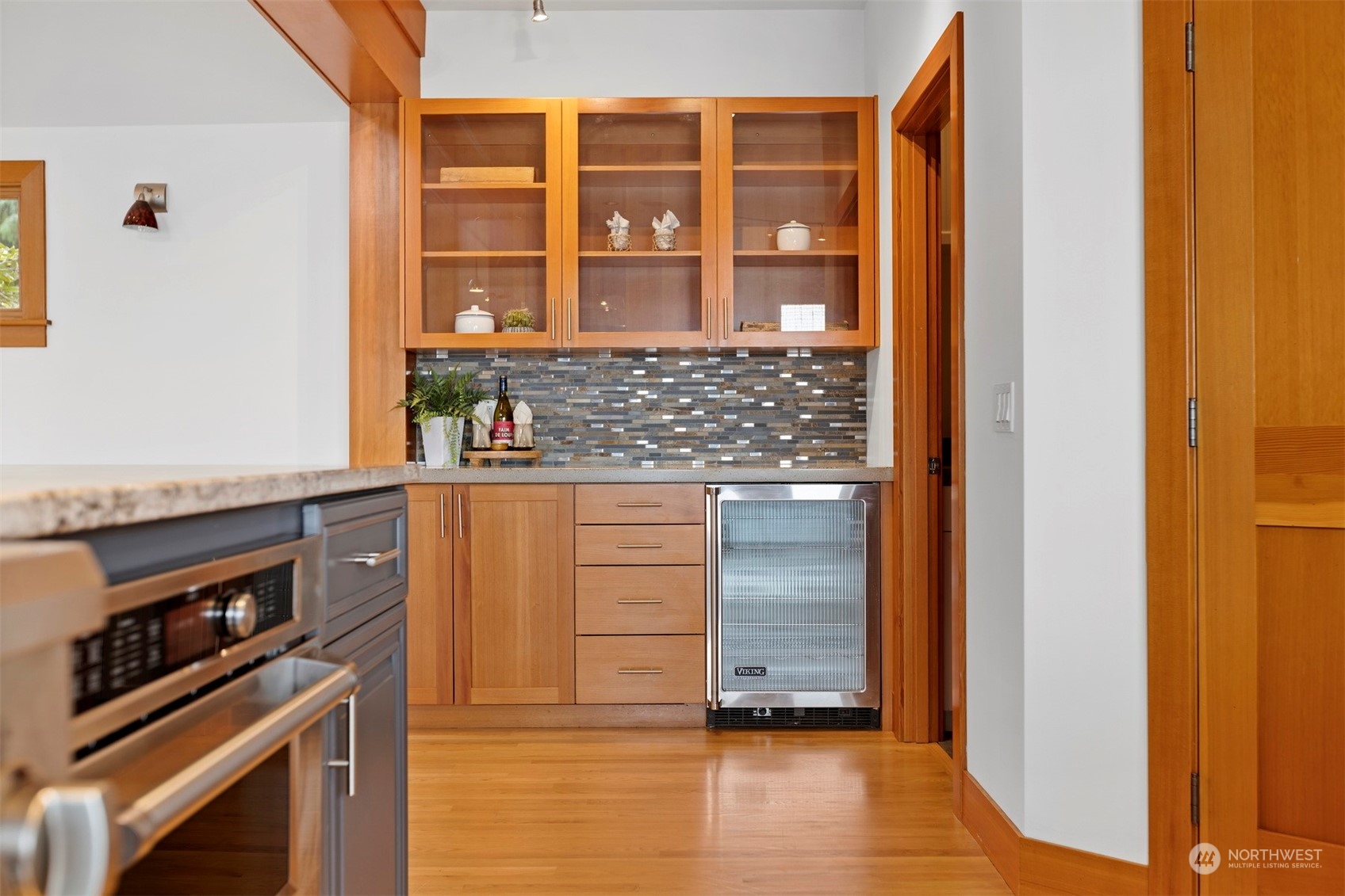 804 Fieldston Road Bellingham, WA 98225 - Photo 16 of 40 a kitchen with stainless steel appliances granite countertop a stove and a refrigerator