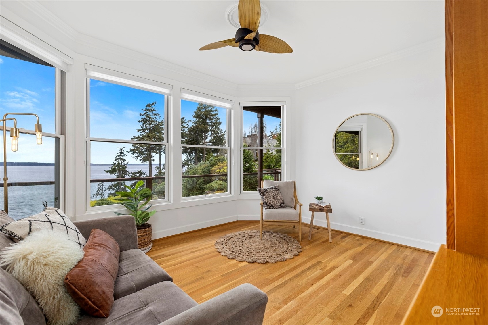 804 Fieldston Road Bellingham, WA 98225 - Photo 19 of 40 a living room with furniture and a window