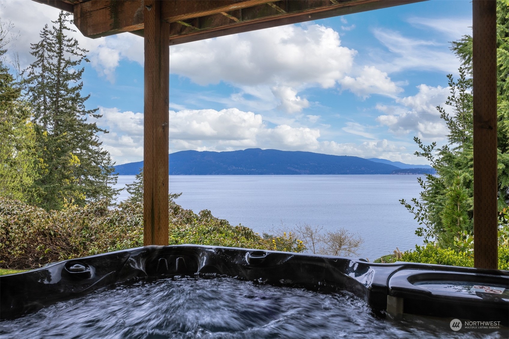 804 Fieldston Road Bellingham, WA 98225 - Photo 36 of 40 a view of swimming pool from a balcony