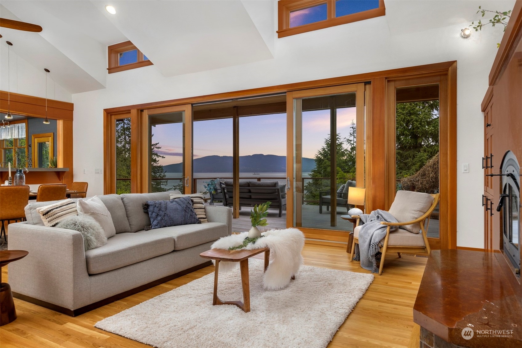 804 Fieldston Road Bellingham, WA 98225 - Photo 6 of 40 a living room with furniture and a large window