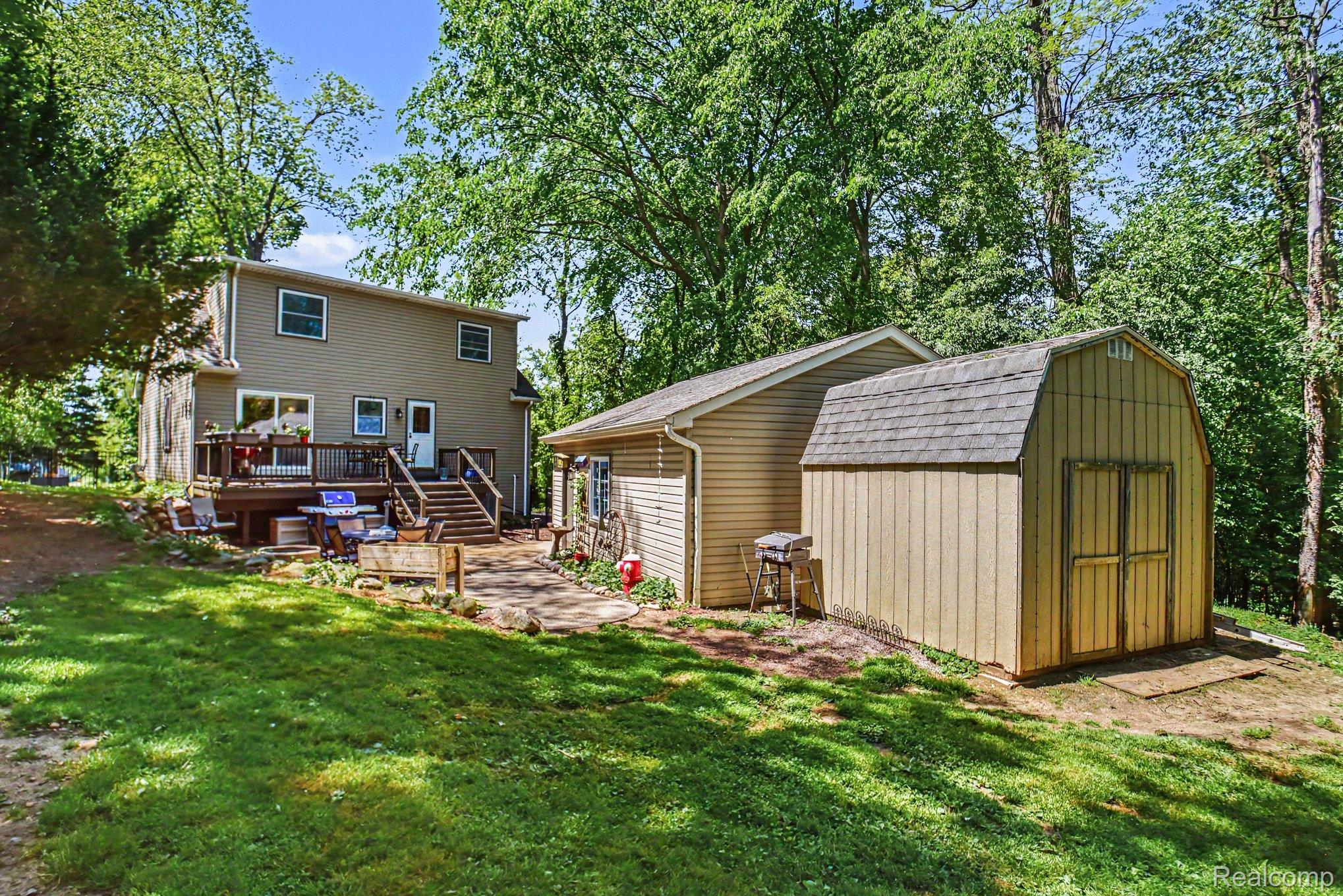 9790 Norman Road Clarkston, MI 48348 - Photo 24 of 25 Detached 2-car garage & shed