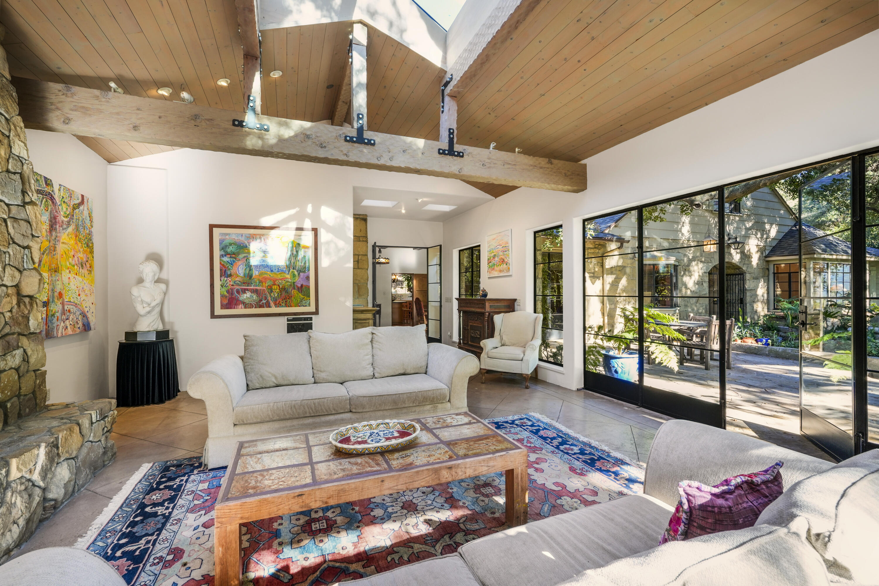 12615 Koenigstein Road Santa Paula, CA 93060 - Photo 7 of 40 a living room with furniture and a large window