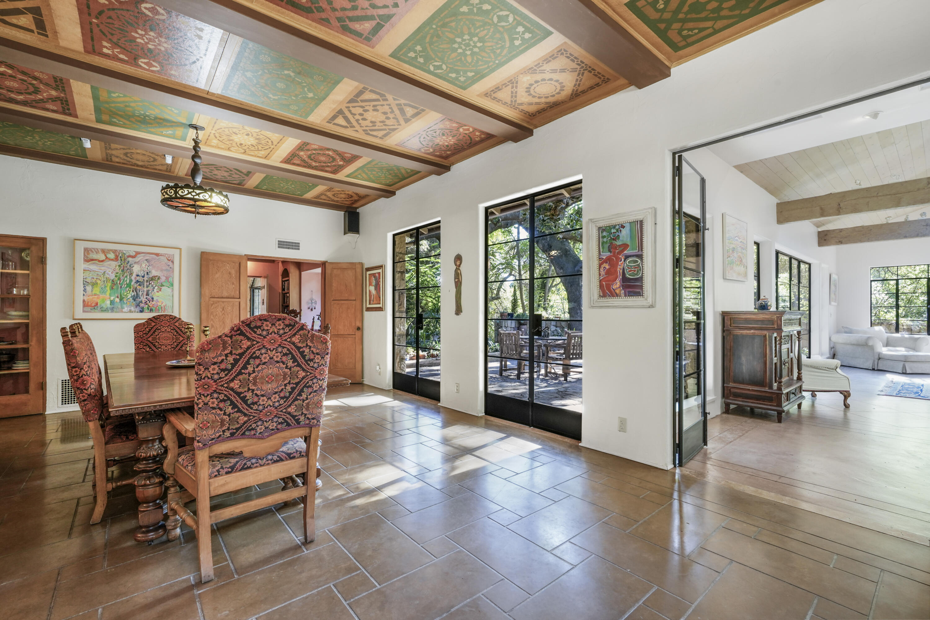 12615 Koenigstein Road Santa Paula, CA 93060 - Photo 9 of 40 a living room with furniture and wooden floor