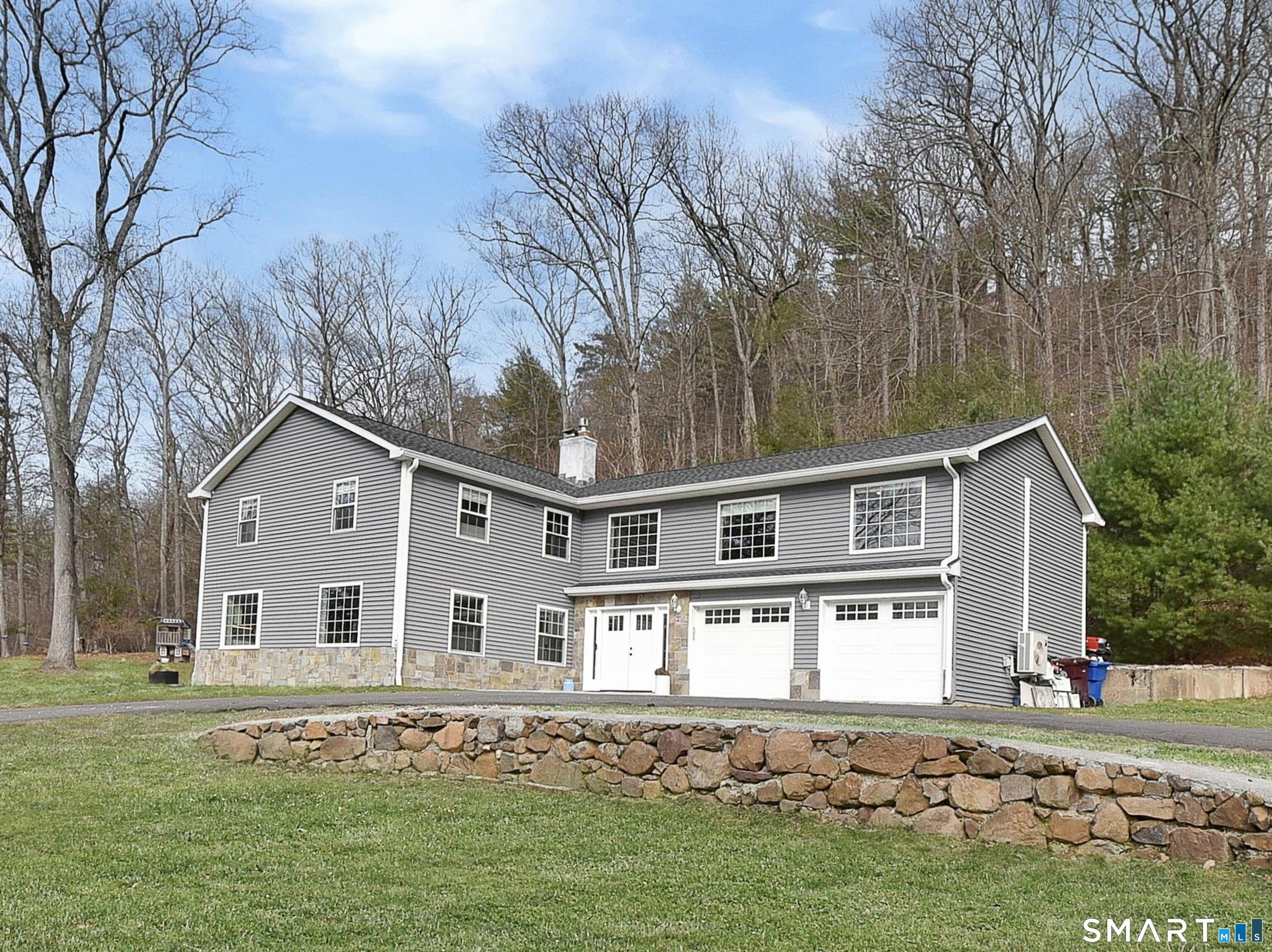front view of house with a yard