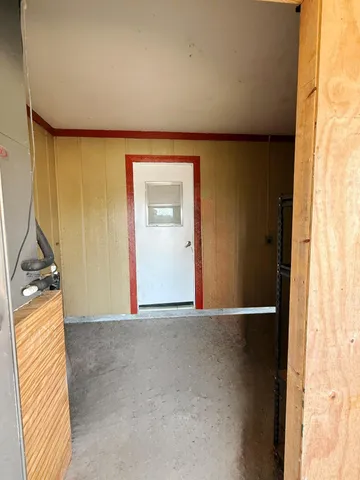 a view of a livingroom with a flat screen tv