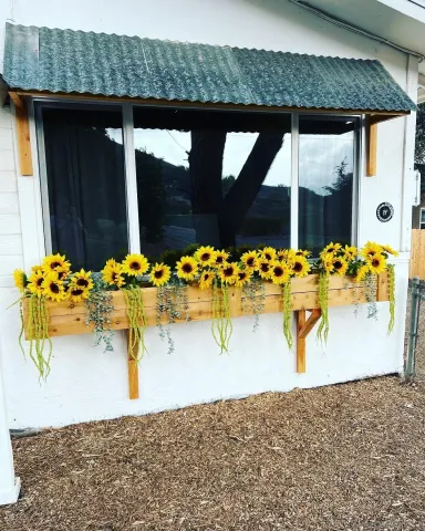 a view of a wooden floor