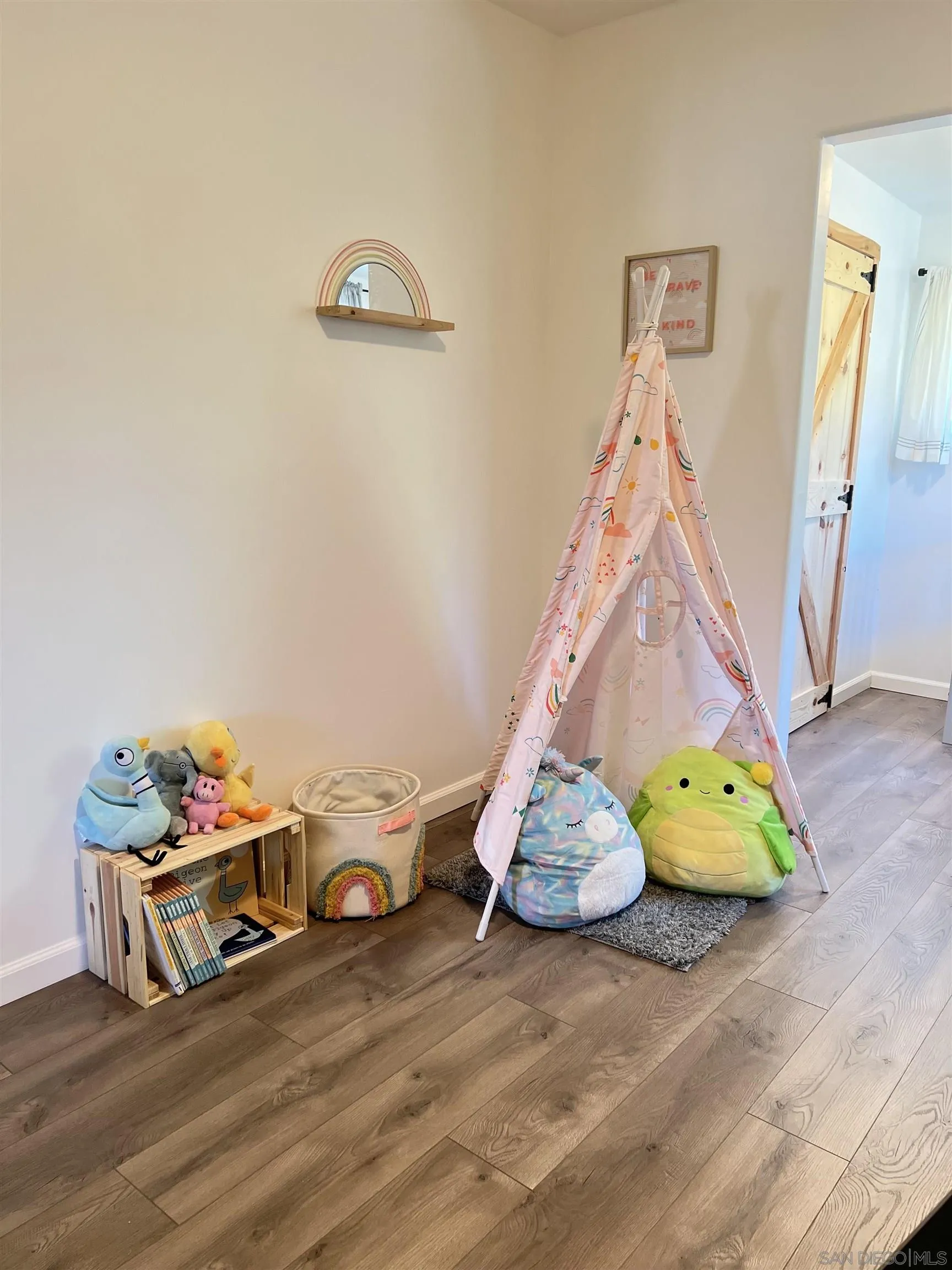 80 Willowside Terrace Alpine, CA 91901 - Photo 36 of 41 a room with toys and wooden floor