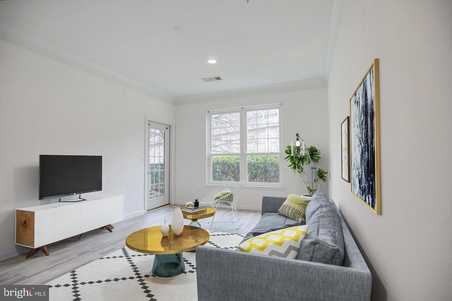 1521 Spring Gate Dr., Unit 10102 McLean, VA 22102 - Photo 3 of 46 Living area staged