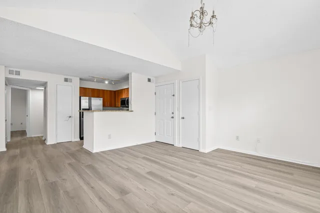 wooden floor in an empty room