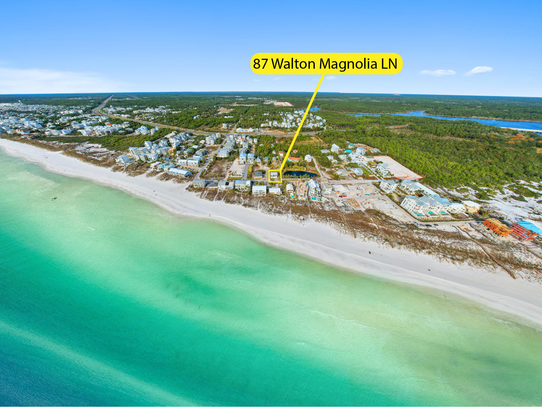 87 Walton Magnolia Lane Inlet Beach, FL 32461 - Photo 15 of 16 a view of a city