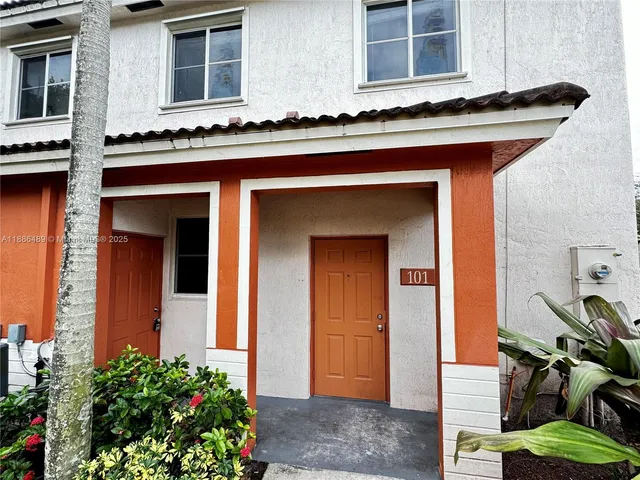 a front view of a house with windows