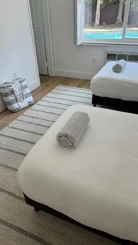 a building outdoor space with patio furniture