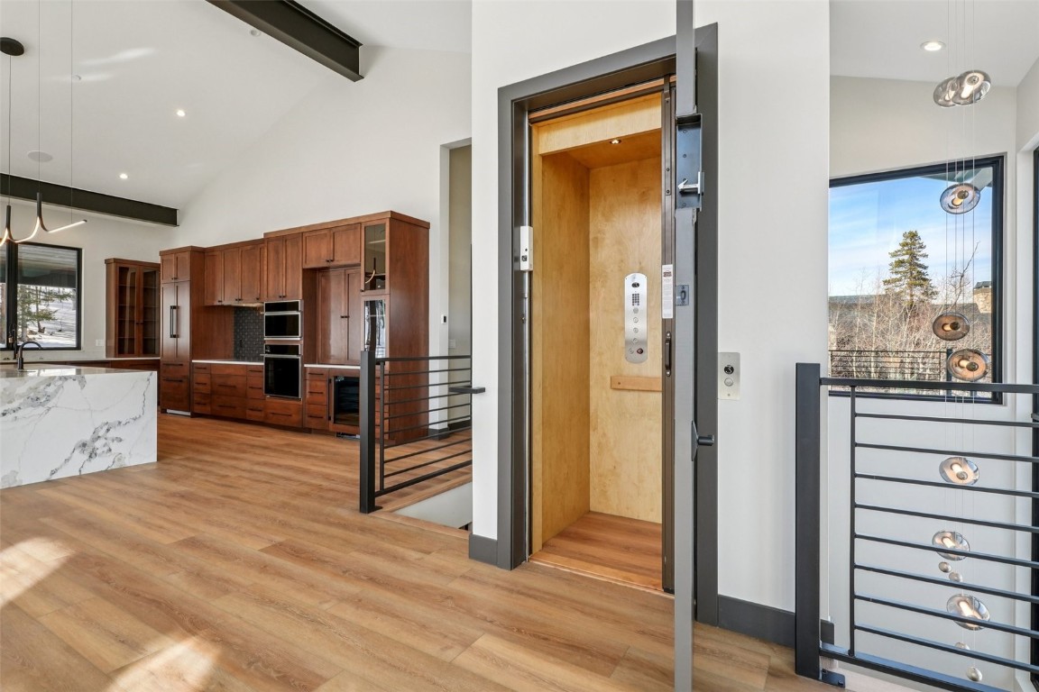 1325 Golden Eagle Road Silverthorne, CO 80498 - Photo 26 of 42 view of elevator, kitchen