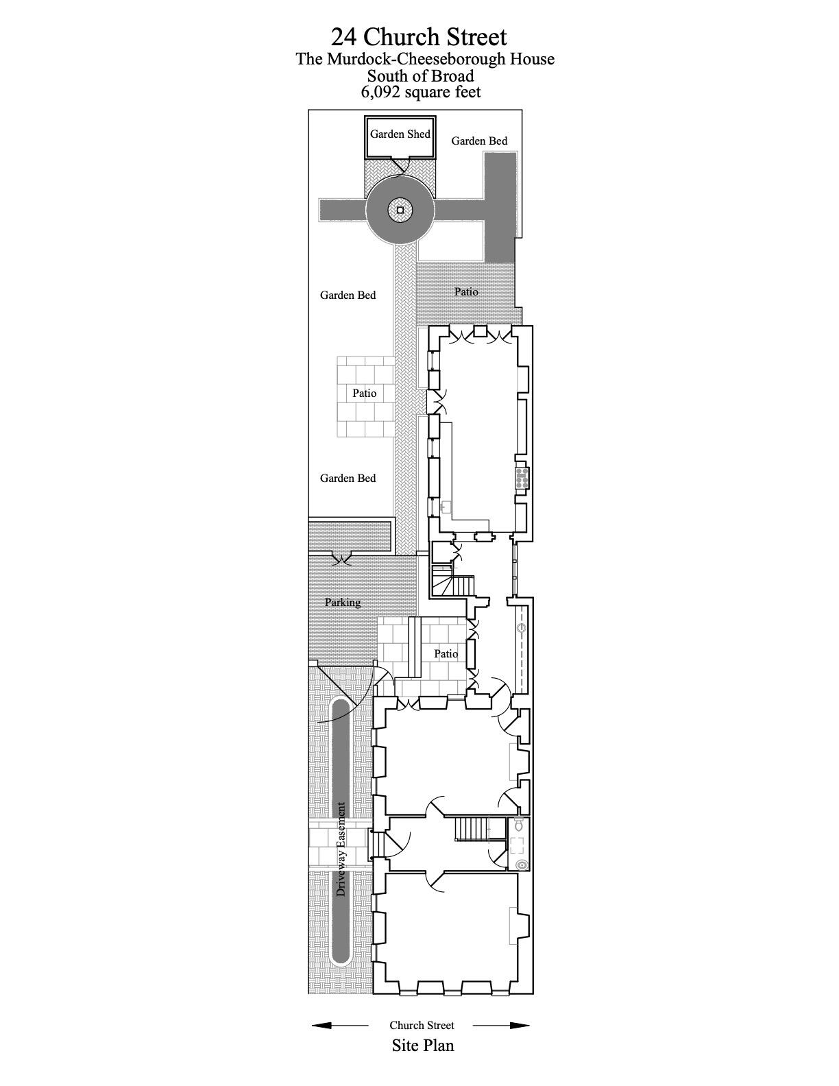 24 Church Street Charleston, SC 29401 - Photo 70 of 72 3 24 Church Street Floor Plans - Revisio