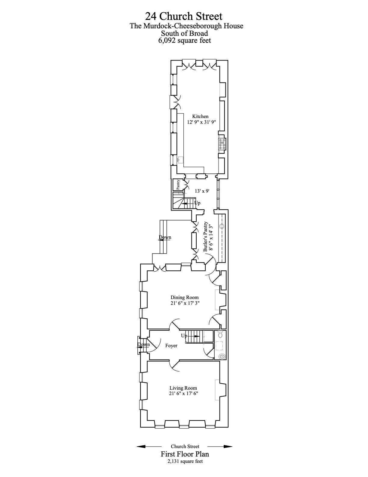 24 Church Street Charleston, SC 29401 - Photo 71 of 72 4 24 Church Street Floor Plans - Revisio