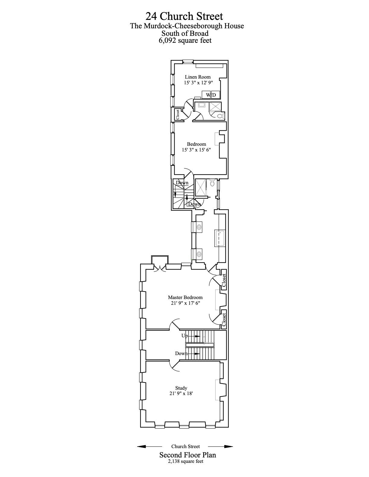 24 Church Street Charleston, SC 29401 - Photo 72 of 72 5 24 Church Street Floor Plans - Revisio