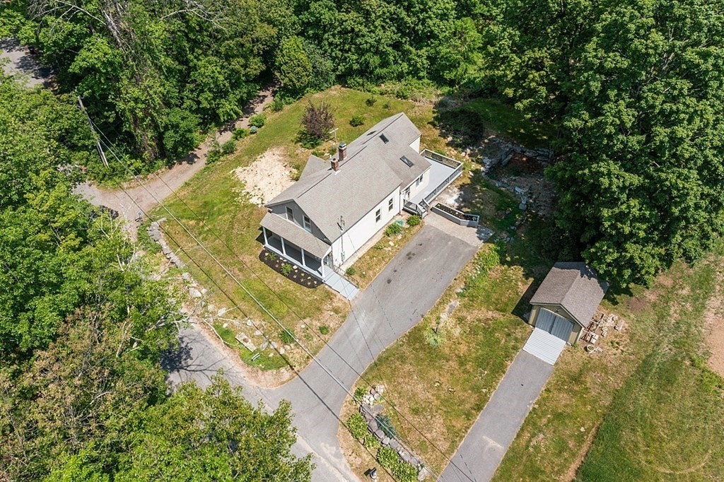 197 Beaman Road Sterling, MA 01564 - Photo 34 of 39 an aerial view of a house with a yard