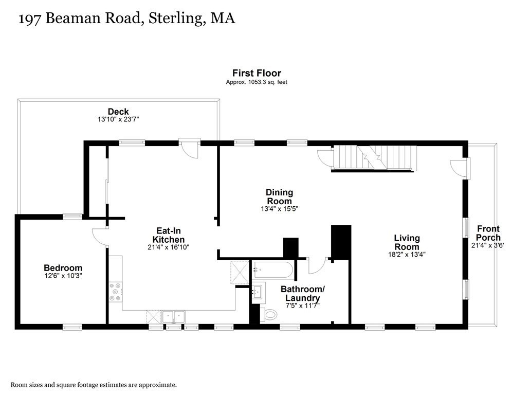 197 Beaman Road Sterling, MA 01564 - Photo 38 of 39 a picture of a floor plan