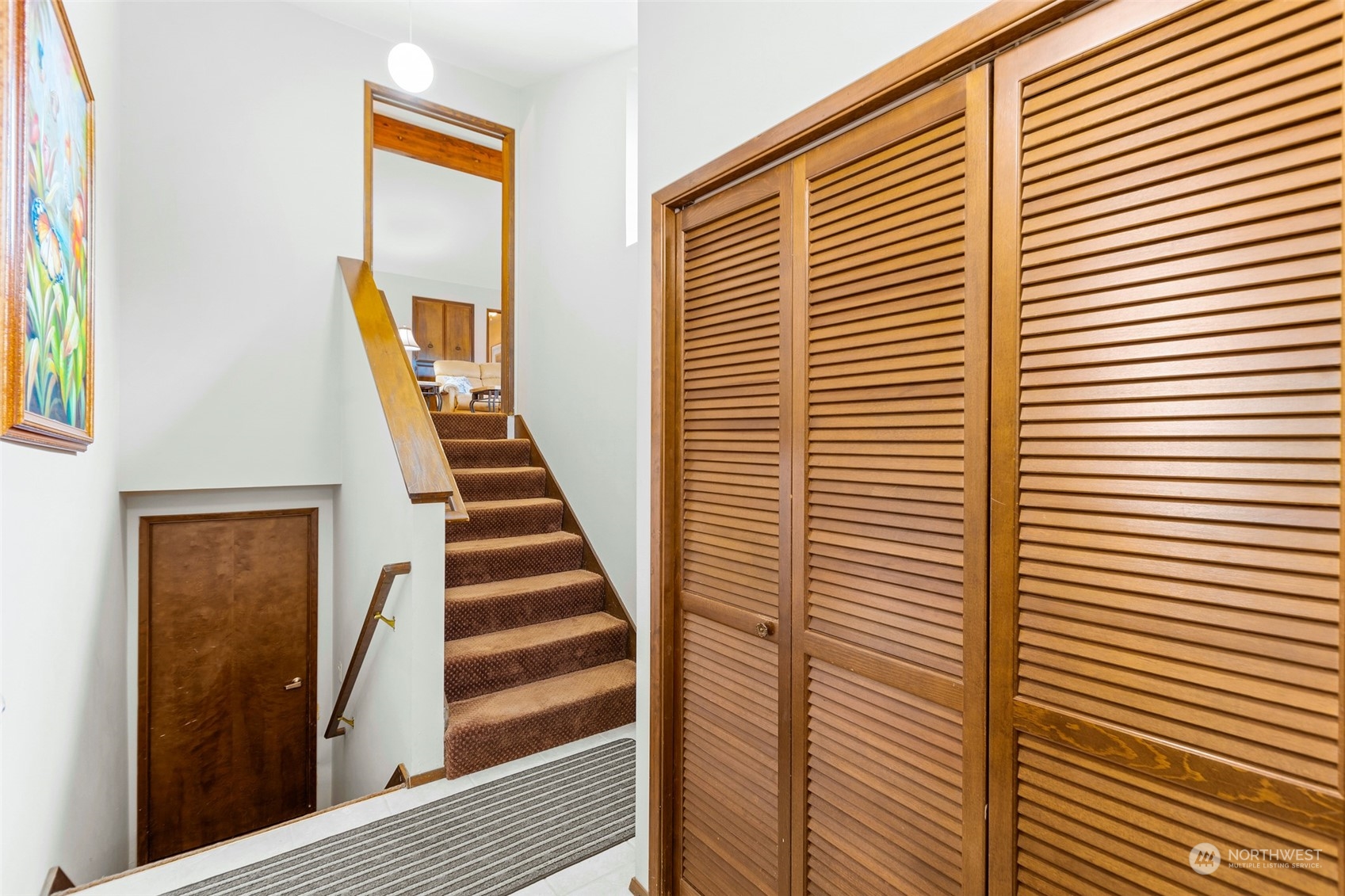 17220 7th Avenue West Bothell, WA 98012 - Photo 20 of 35 a view of a room with stairs and a window