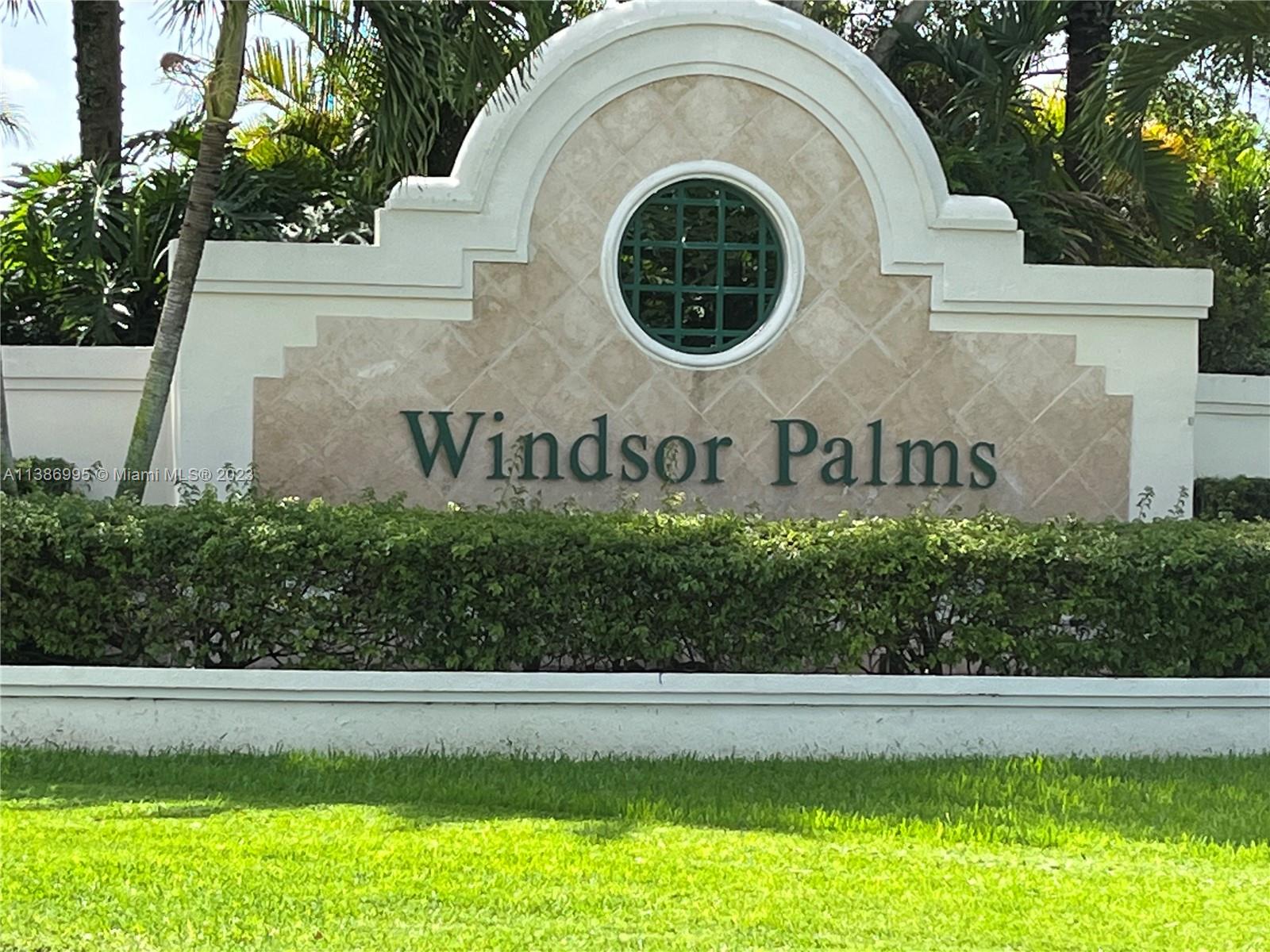 Windsor Palms Miramar, FL 33027 - Photo 30 of 30 a view of outdoor space with swimming pool and garden