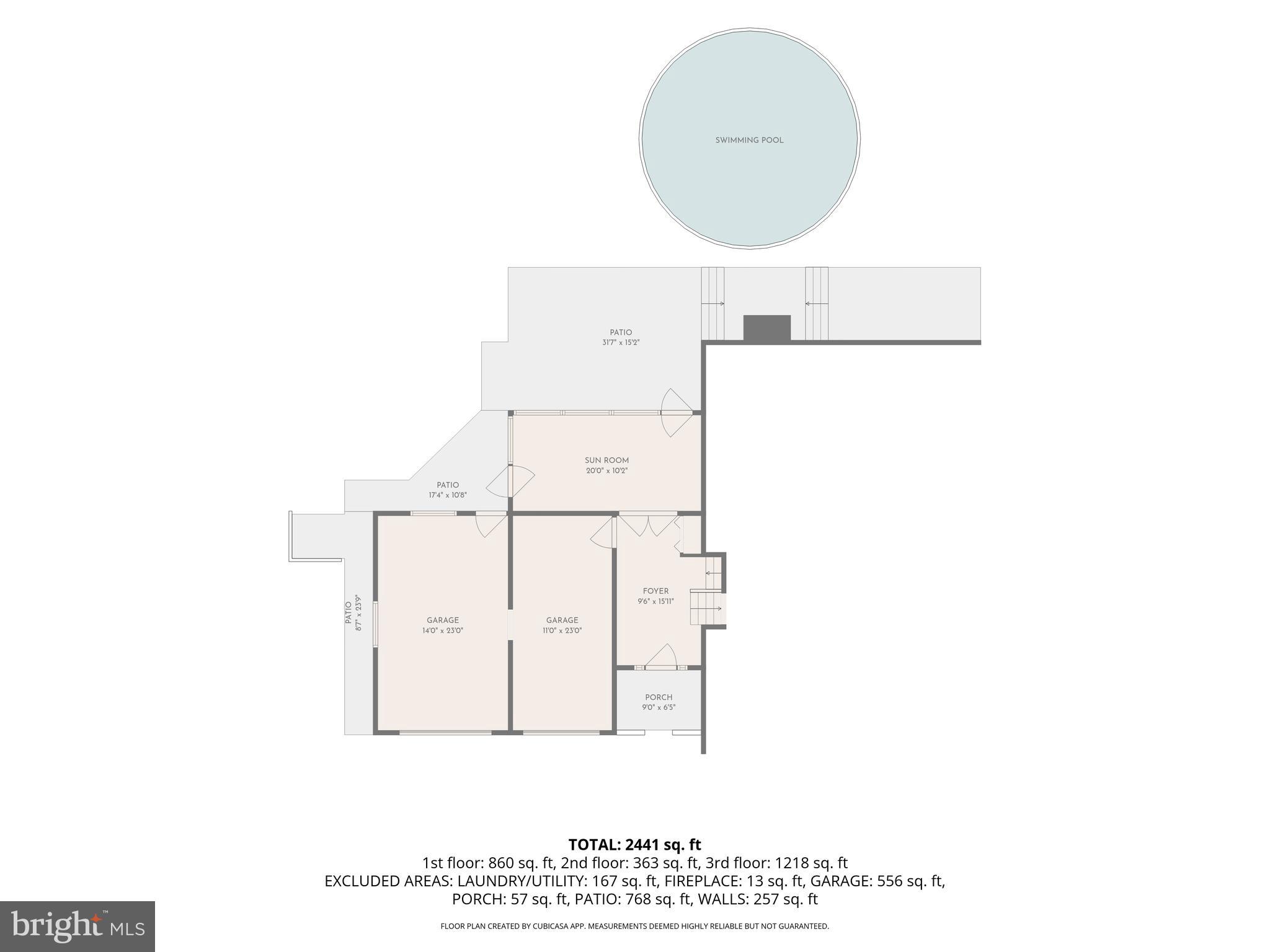 848 Mourning Dove Road Audubon, PA 19403 - Photo 84 of 86 Foyer Level Floor Plan
