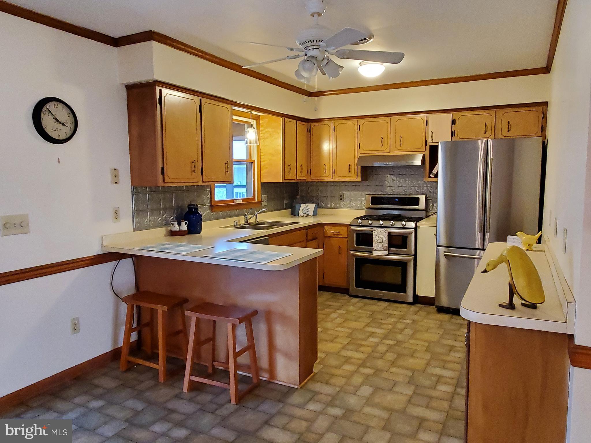 2019 Crystal Beach Road Earleville, MD 21919 - Photo 7 of 22 Kitchen with newer SS appliances