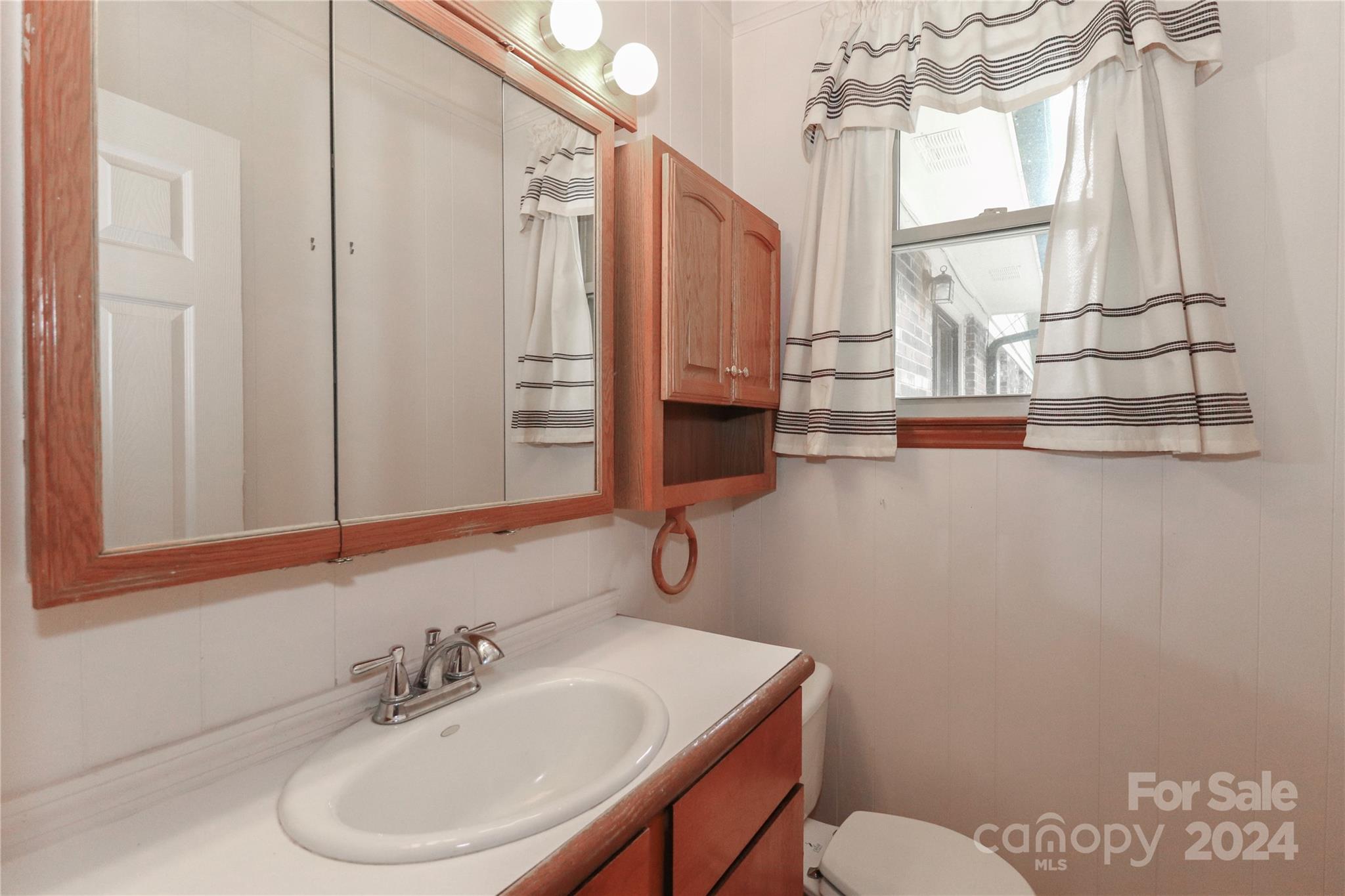 168 Mooreland Road Mooresville, NC 28117 - Photo 14 of 31 a bathroom with a sink a toilet and mirror