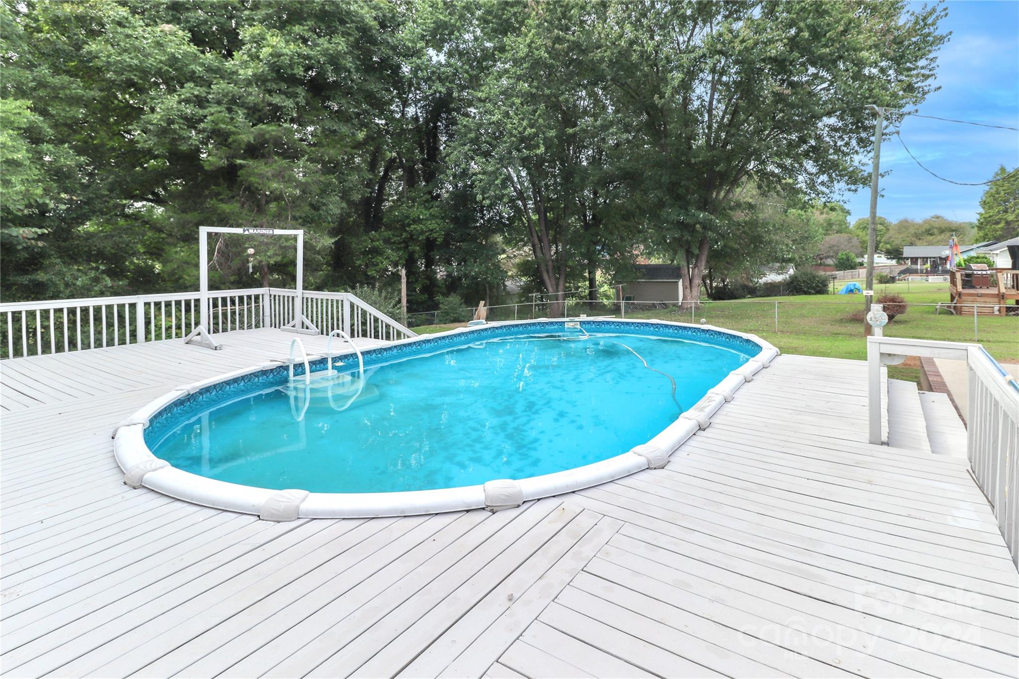 168 Mooreland Road Mooresville, NC 28117 - Photo 27 of 31 a view of a swimming pool with a patio